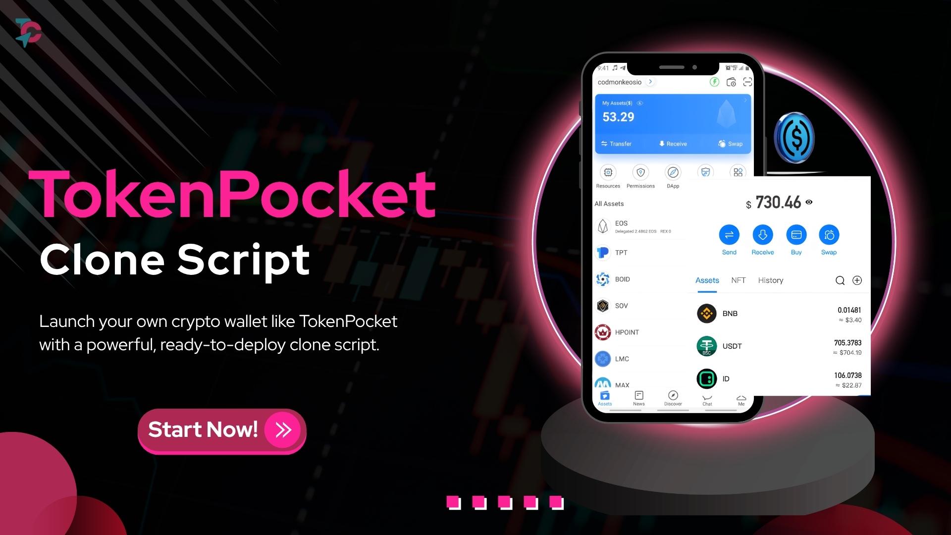 TokenPocket Clone Script